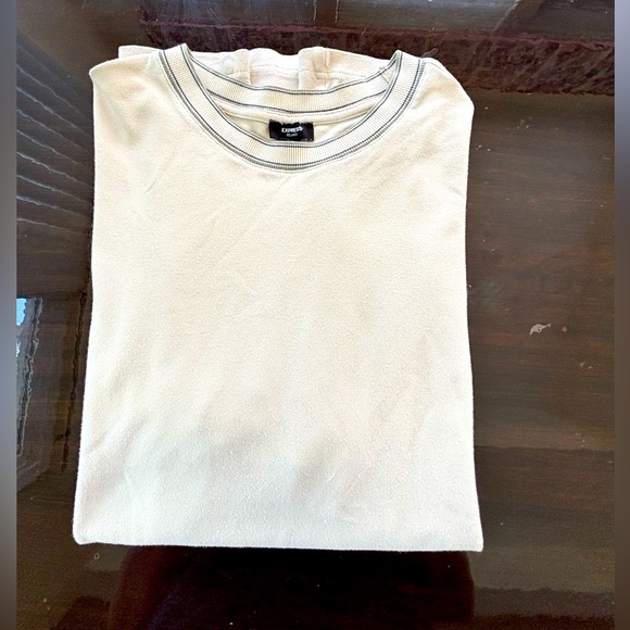 Express Other - Express Beige Relaxed Fit Top for Men